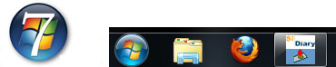 SiDiary ist "Windows 7 Ready"