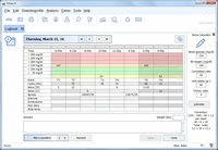 SiDiary - Software para Diabetes - Día estándar de glucosa en sangre