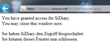 Freischaltung war erfolgreich